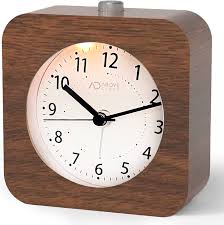aboveClock Retro Väggklocka med Snooze och Nattljus