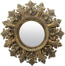 EMDE Barock Spegel - Rund Patina